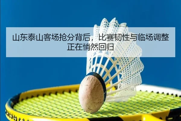 山东泰山客场抢分背后，比赛韧性与临场调整正在悄然回归